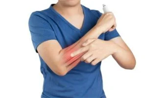 Elevation for lower arm pain