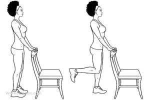 Hamstring Curls for knee pain in young adults 