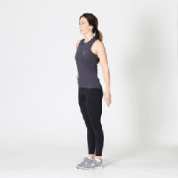 Inner Quadriceps Stretch