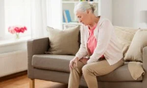 Stiff knee pain due to Prolonged Immobilization