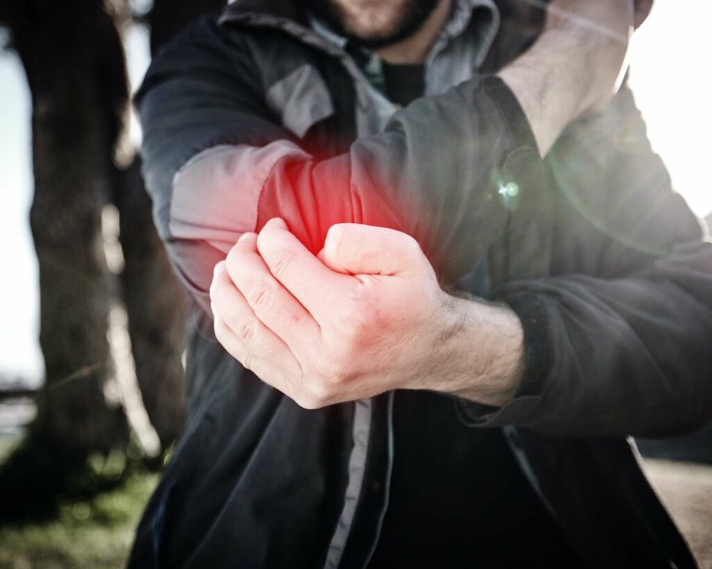 fibromyalgia elbow pain