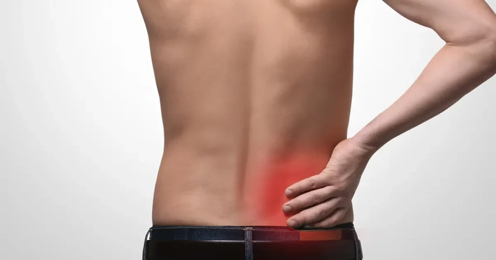 lower right back pain