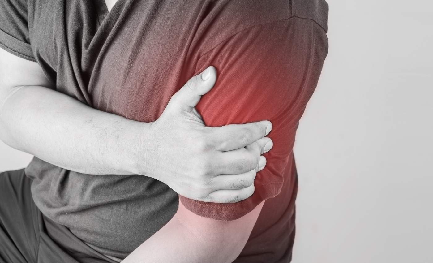pain in elbow and upper arm