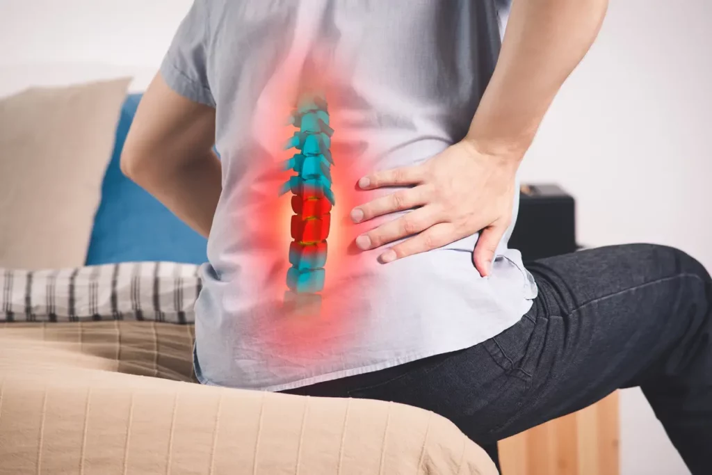 tailbone and hip pain