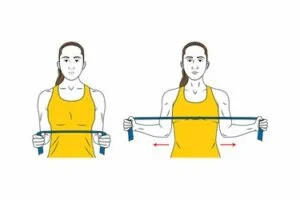 External Rotation with Resistance Band
