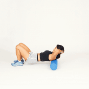Thoracic Spine Mobility Exercise (Foam Roller Stretch)