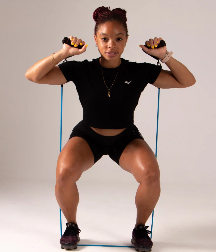 shoulder pain when squatting