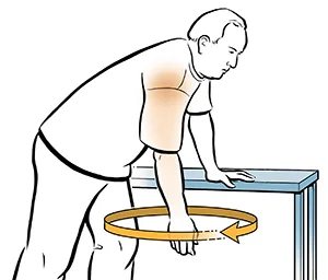 Pendulum Exercises for Relief from Shoulder Tendinitis