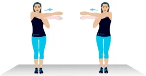 Relieving Deltoid Pain-Easy Stretches-Arm Across the Chest