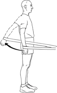 Shoulder Extension & Flexion with Resistance Band